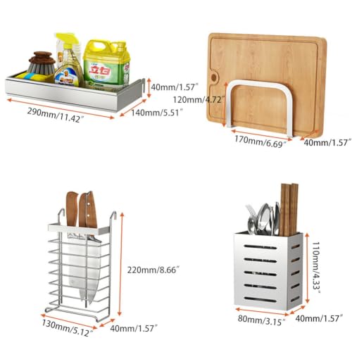 Over the Sink Dish Drainer Drying Rack 3 Tier