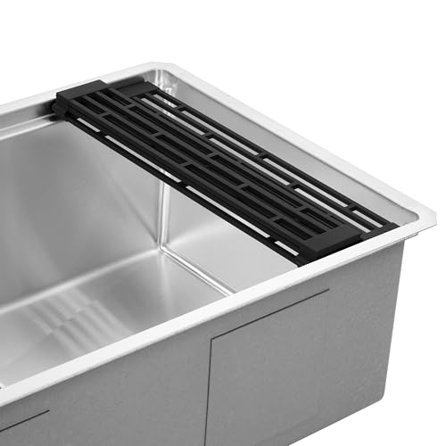 Silicone Foldable Drying Rack (Black)
