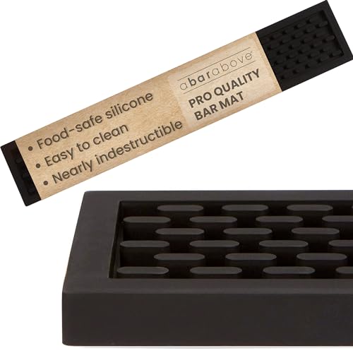 Heavy Duty Bar Mat (Black / Single 3.25" x 18")