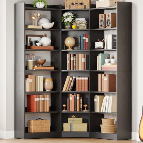 Corner Bookshelf