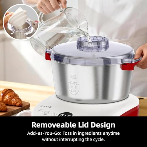 DoughChief 5.3QT Dough Maker (Red / 5.3 QT)
