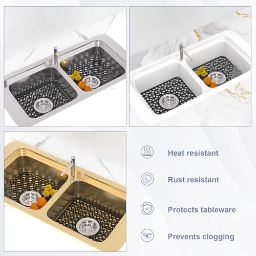 TOOVEM Silicone Sink Protectors for Kitchen