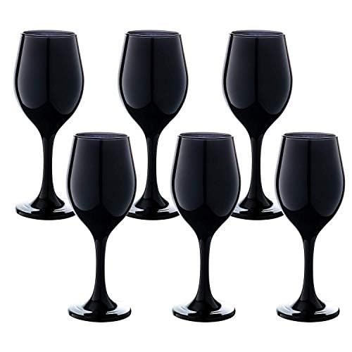 Decor Colored Wine Glasses