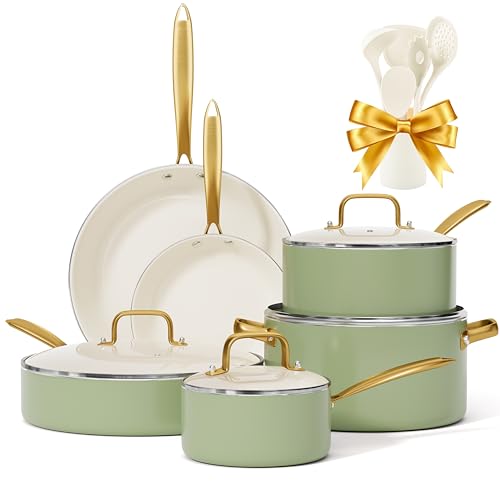 Pots and Pans Set Nonstick Kitchen Cookware Sets