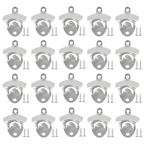 20 Pack Bottle Opener Wall Mounted