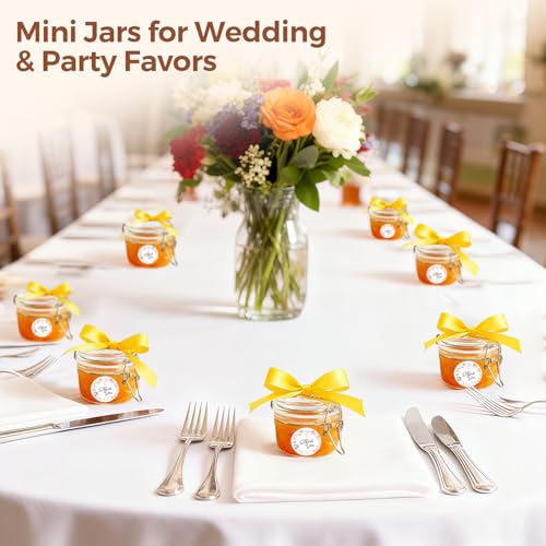 Glass Pantry Jars with Airtight Lids