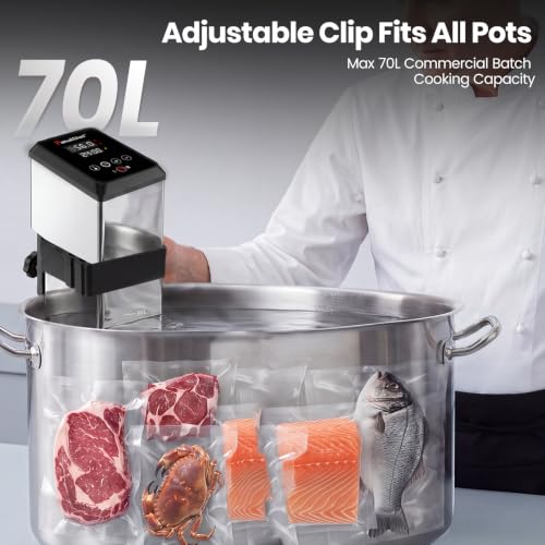 1600W Commercial Sous Vide Cooker (silver / 1600W)