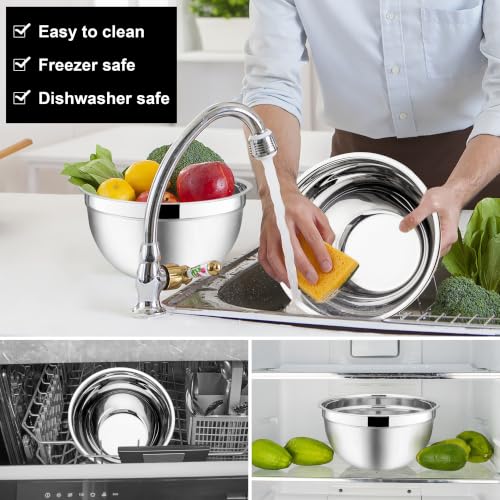 Mixing Bowls with Black