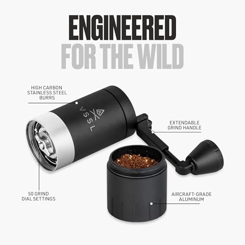 Java G45 Premium Manual Coffee Grinder (Black / 45 Gram Standard)