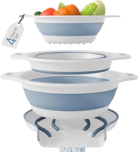 Collapsible Colanders with Self