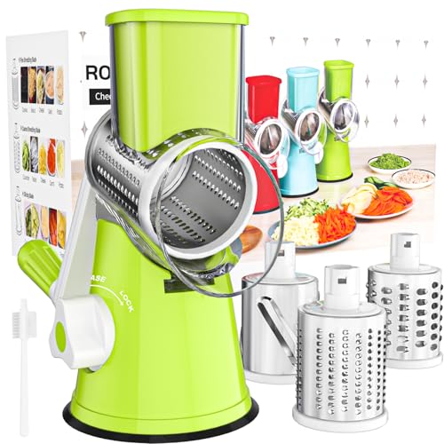 Rotary Cheese Grater Hand Crank Cheese Shredder for Fresh Cheese