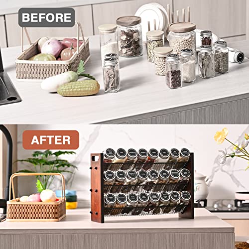 Rustic Spice Rack