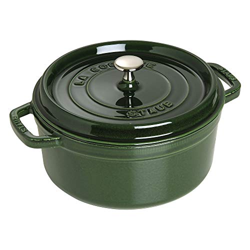 Cast Iron 4 qt Round Dutch Oven (4-qt Round / Basil)