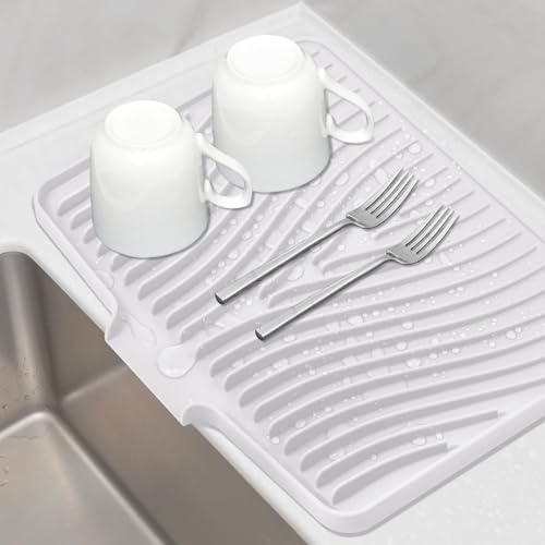 Silicone Dish Drying Mat for Kitchen Counter