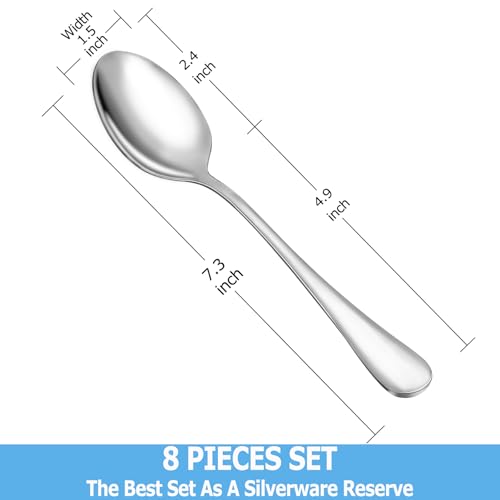8 Pcs Tablespoon Spoon Set