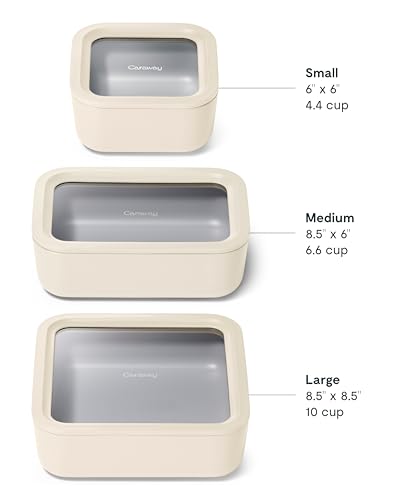 Glass Food Storage Container Sets with Lids