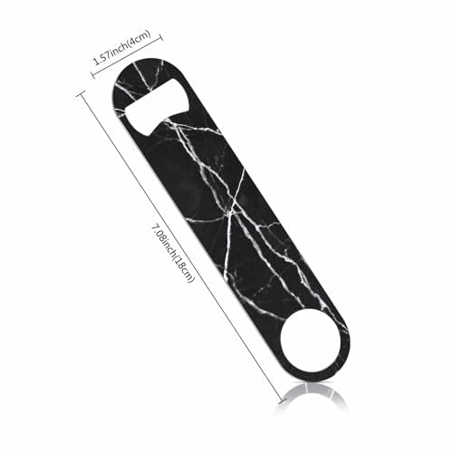 Vintage Cinema Stainless Steel Bottle Opener Movie Night Poster Enjoy The Show and Popcorn Nostalgia Flat Beer Bottle Opener Keychain for Home Kitchen Bar Restaurant Party Birthday Gift