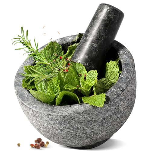 Natural Mortar and Pestle Set