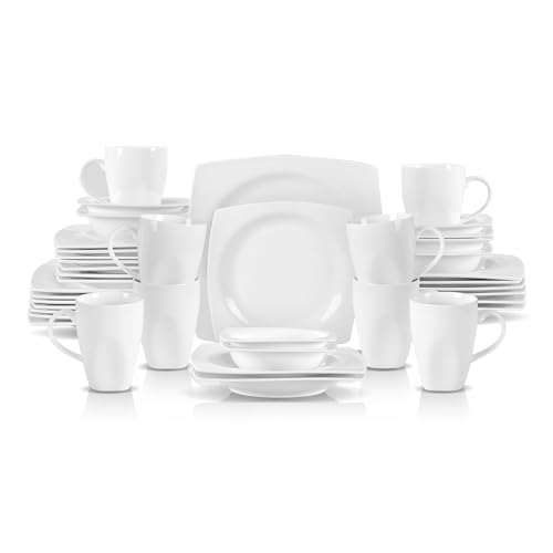 New Bone China Embossed Dinnerware Set