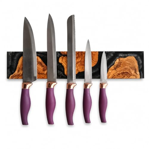 11.8 Inch Magnetic Knife Holder for Wall (Black / 11.8IN)