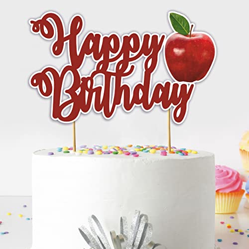 Happy Birthday Cake Topper Set