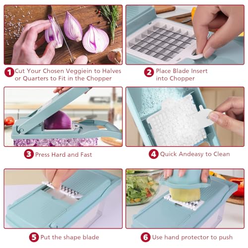 Vegetable Chopper Pro (Blue)