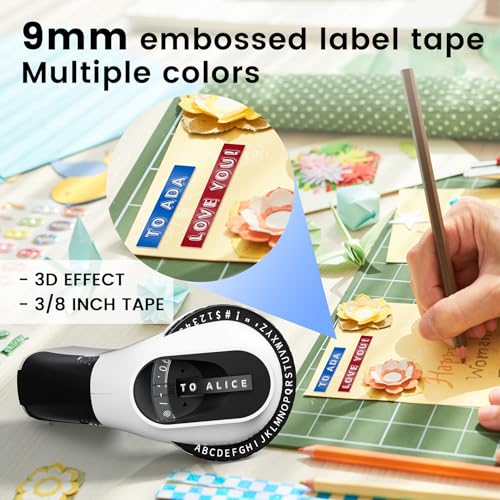 Label Maker Vintage Embossing Label Maker