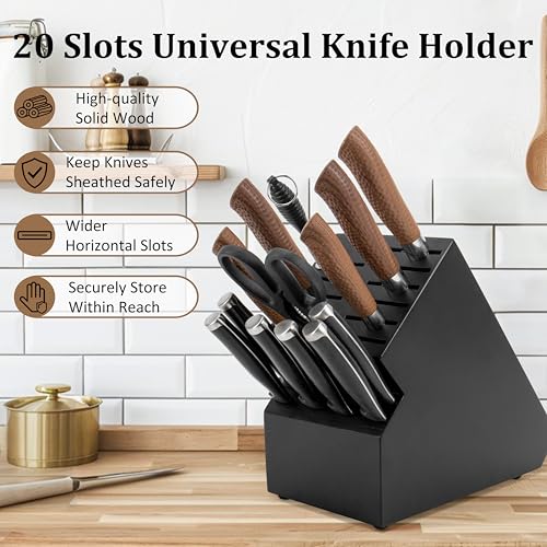 Knife Block for Kitchen Countertop