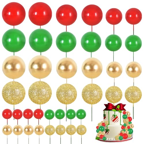 Balls Cake Toppers Foam Balls Cake Decorations