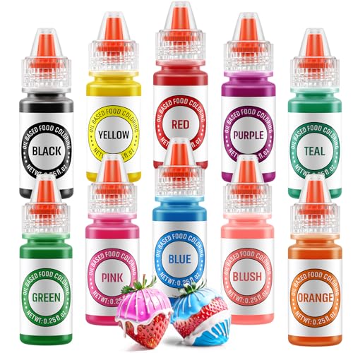 Oil Based Food Coloring Set