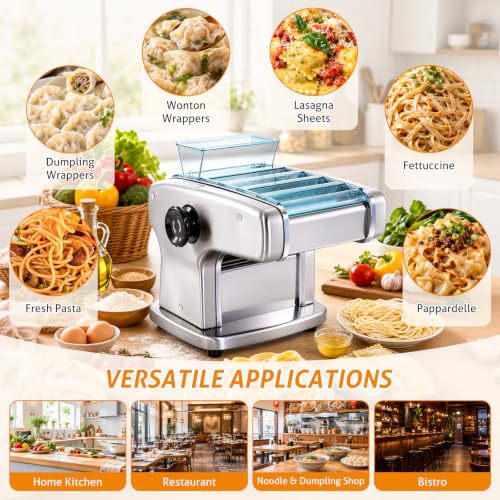 Electric Pasta Maker 4 IN1 Pasta Roller Noodle Pressing Machine