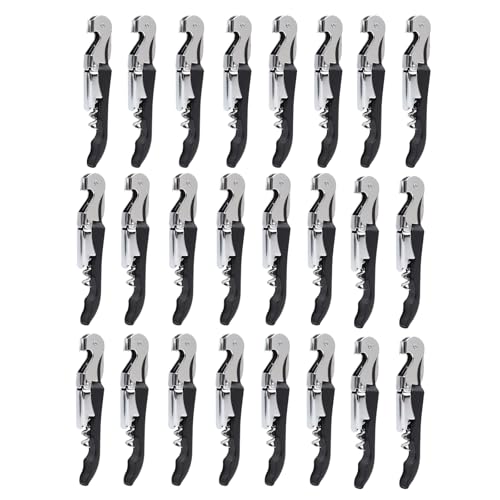 Corkscrew Wine Opener Stainless Steel Fold Beer or Bottle Opener Serrated Foil Cutter