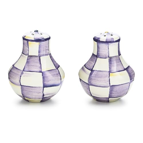 Enamel Salt and Pepper Shakers