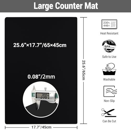 Extra Large Silicone Kitchen Counter Mat