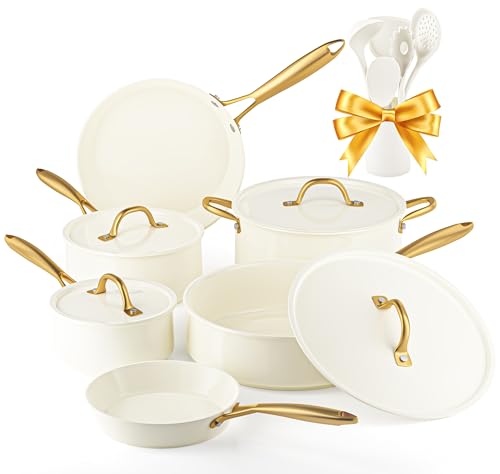 Pots and Pans Set Nonstick Kitchen Cookware Sets