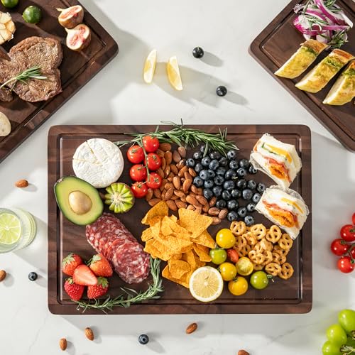 Walnut Wood Cutting Board Set (Walnut / Walnut Cutting Board Set)