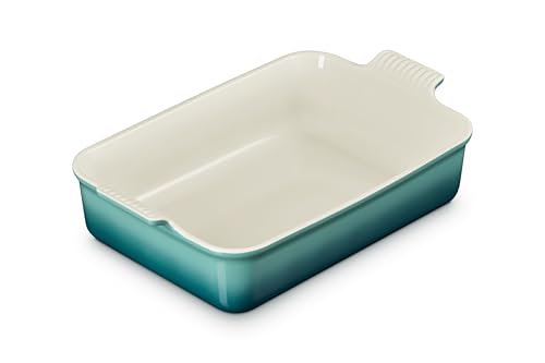 Stoneware Heritage Deep Rectangular Lasagna Dish