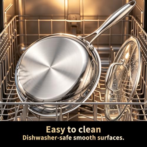 9 Piece Stainless Steel Cookware Set (9-Piece)