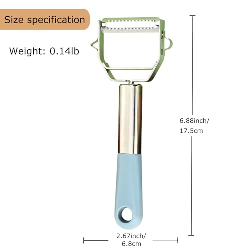 Stainless Steel Wide Blade Vegetable and Fruit Peeler
