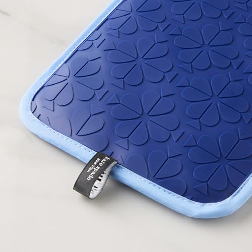 Spade Flower Soft Silicone Pot Holder 2 (Navy/Blue)