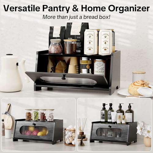 Bread Box for Kitchen Countertop