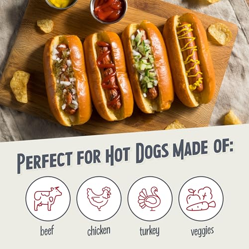 2 Slot Hot Dog and Bun Toaster with Mini Tongs