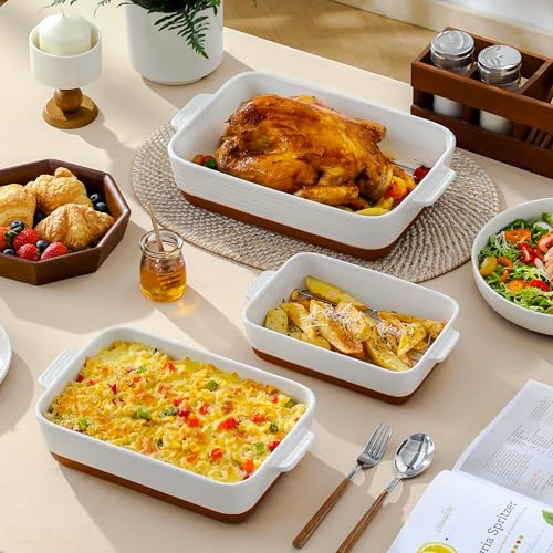 Casserole Dishes for Oven Set of 3