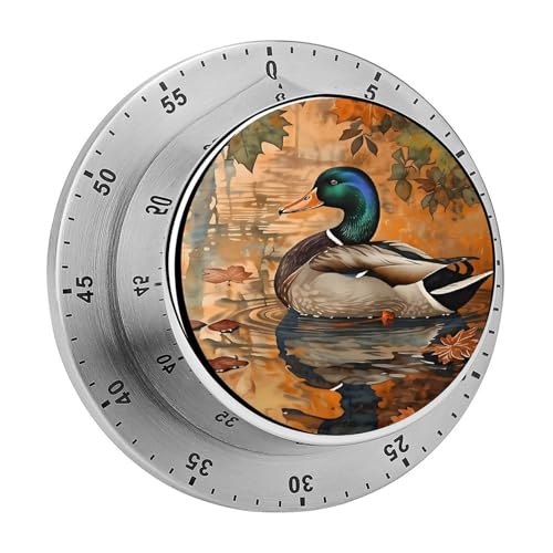Autumn Mallard Duck Kitchen Timer (Style-3 / One Size)