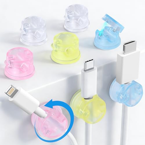 8 Pack Magnetic Cable Clips