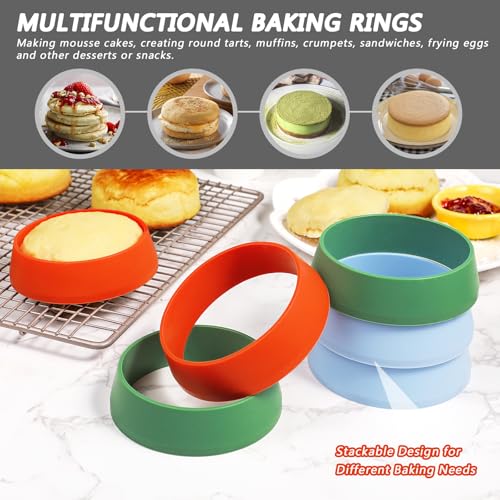 Silicone English Muffin Rings