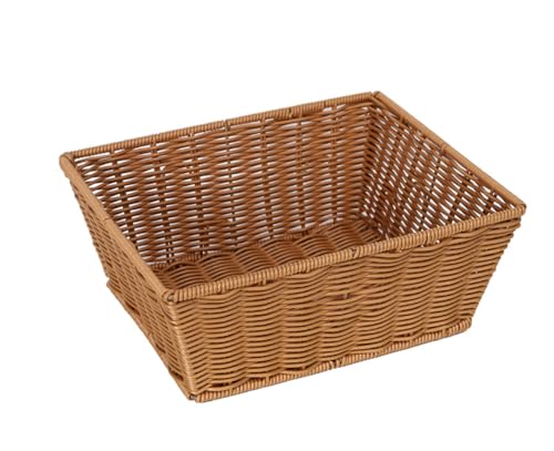 Poly Wicker Bread Basket