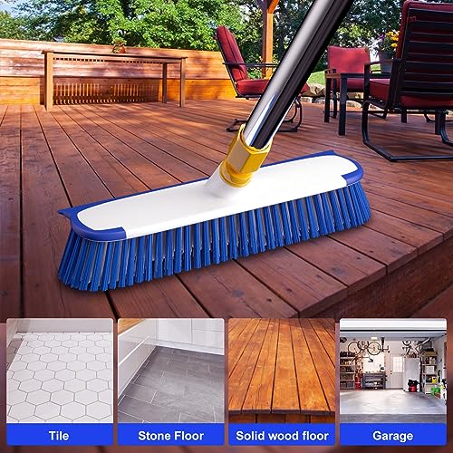 Floor Scrub Brush with Long Handle
