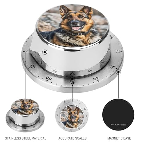German Shepherd Dog Kitchen Timer (One Size / German Shepherd Dog)