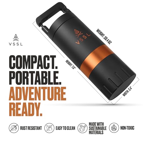 VSSL Java G45】Premium Manual Coffee Grinder (Carbon / 45 Gram Standard)